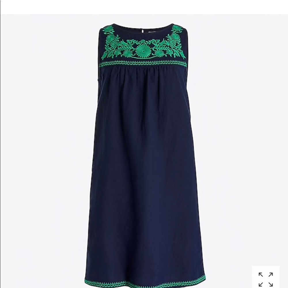 NWT JCrew Factory Embroidered Dress